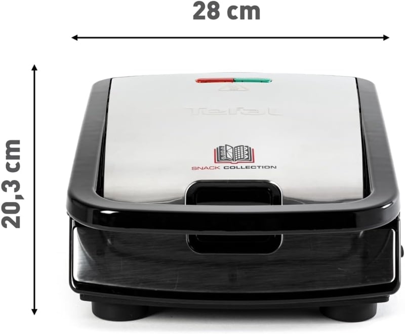Tefal SW854D Snack Collection Kontakt Grill Multisnack Készülék