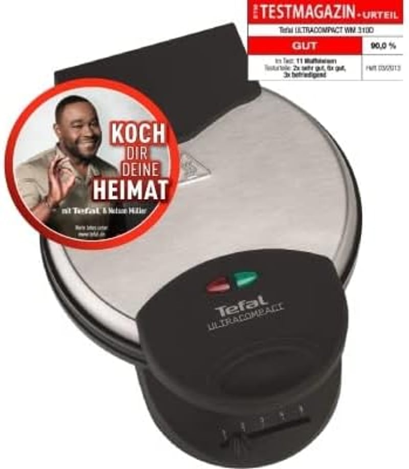 Tefal szív alakú gofrisütő elektromos konyhai készülék