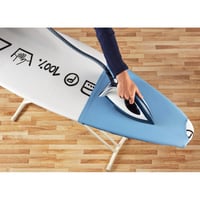 Tefal TI1200 Vasalódeszka Gőzállomáshoz és Gőzvasalóhoz, Párnázott Felület, Állítható Magasság 93 cm-ig, Bal- és Jobbkezeseknek, Fehér 4