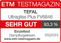 Tefal Ultragliss Plus FV6846 gőzölős vasaló, 2800 W, antikalk - kék/fehér 2
