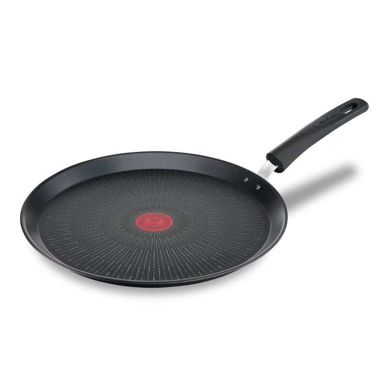 Tefal Unlimited On G25939 tava za palačinke 28 cm, indukcijska, titanijsko neprianjajuće dno — dno tave je ljepljivo (stanje: vidi 2. sliku)