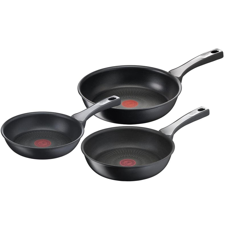 Súprava panvíc Tefal Unlimited On, 3-dielna, 20 cm, 24 cm, 28 cm, indukčná, nepriľnavý povrch odolný proti poškriabaniu, indikátor teploty, vhodná do umývačky riadu