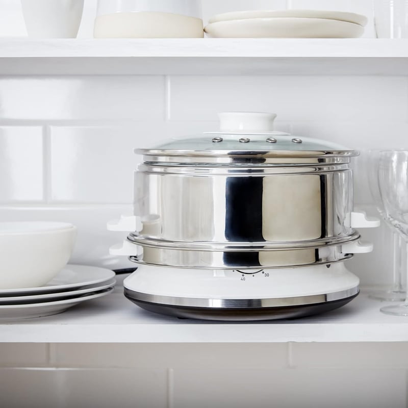 Tefal VC1451 6L Gőzöző Edénypárral, Időzítővel és Vízszintjelzővel
