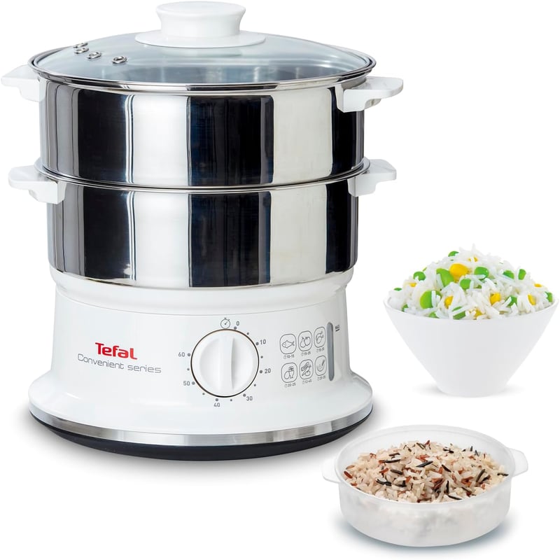 Tefal VC1451 6L Gőzöző Edénypárral, Időzítővel és Vízszintjelzővel