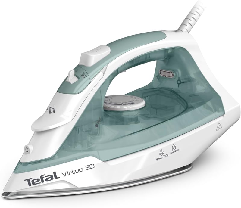 Tefal Virtuo FV2C42E0 gőzvasaló 2000W, 30g/perc gőzleadás, 120g/perc gőzlökés