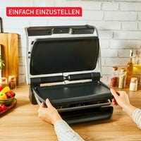 Tefal XA729810 Plancha XL grilovacia doska pre OptiGrill+ XL, liaty hliník s nepriľnavým povrchom, čierna, na citlivé suroviny 4