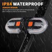 Teguangmei Kerékpár Hátsó Lámpa Irányjelzéssel Vezeték Nélküli Távirányítóval USB Töltéssel 8