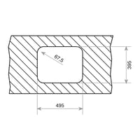 Vstavaný nerezový drez Teka BE 50.40 Plus 1C – 50x40 cm 6