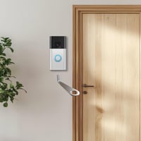 TEKCAM 6 db Ajtócsengő Tartó Öntapadós Ring Videó Ajtócsengőhöz 2024 Fúrás Nélkül 9