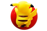 TEKNOFUN Pokémon Pikachu FM rádio s budíkom a osvetlením – žlto-červené, cca 16 cm – model 811354 4