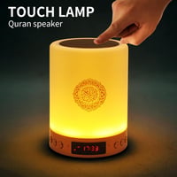 Bluetooth reproduktor Telawah Korán s diaľkovým ovládačom, LED nočná lampa, MP3 prehrávač, reproduktor s azánom, dotyková stolná lampa 6