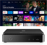 TELE System On T2 HD Android TV DVB-T2 vevő - HEVC HDR10+, HDMI, SCART adapter 2