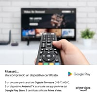 TELE System On T2 HD Android TV DVB-T2 vevő - HEVC HDR10+, HDMI, SCART adapter 6
