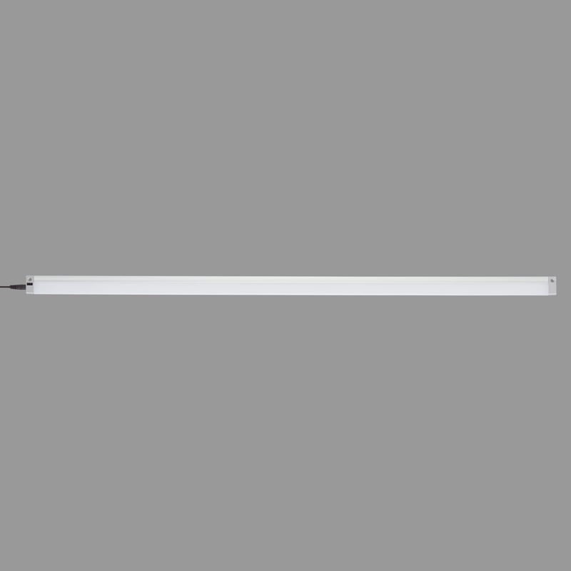 TELEFUNKEN LED podlinkové svietidlo 80 cm s bezdotykovým senzorom, stmievateľné, strieborné, 9W, 1000 lm, neutrálne biele svetlo, pre skrinky, police a pracovné plochy