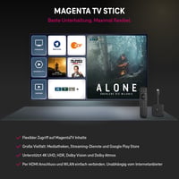 Telekom MagentaTV Stick 4K Gen. 2 Negru Media Player Streaming HDMI USB cu Telecomandă 3