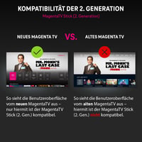 Telekom MagentaTV Stick 4K Gen. 2 Negru Media Player Streaming HDMI USB cu Telecomandă 5