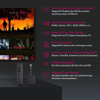 Telekom MagentaTV Stick 4K Gen. 2 Negru Media Player Streaming HDMI USB cu Telecomandă 2