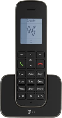 Telekom Sinus 207 DECT vezetékes telefon fekete, Fritz!Box kompatibilis 1