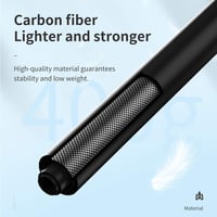 TELESIN Ultra Hosszú Kihúzható Karbon Szelfi Bot 300cm GoPro Hero 10/9/8/7 Akciókamerához Könnyű Állvány 3