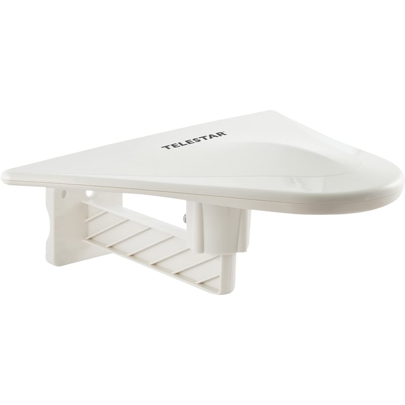 TELESTAR ANTENNA 10 LTE Vonkajšia DVB-T2 anténa so ziskom 51 dBi, UHF/VHF, LTE filter, biela, kompatibilná so všetkými DVB-T a DVB-T2 prijímačmi