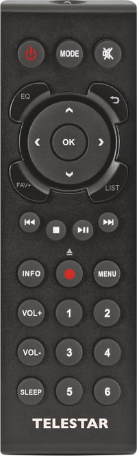 Rádio TELESTAR TOP 300 DAB+ a internetové rádio s CD prehrávačom, stereo zvuk, drevený dizajn 4