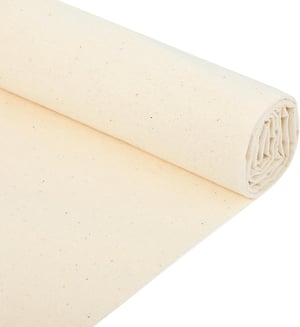 Telooco vezeno pamučno muslinsko platno 160x50 cm - bež