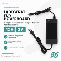 Încărcător cu sursă de alimentare Tempo di Saldi 1,5 A 42 V + cablu de alimentare pentru dispozitive electrice 2