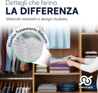 TEMPO DI SALDI 10 db Összecsukható Fiók Rendszerező T-Shirt Szervező Szett - 20 pezzi 3