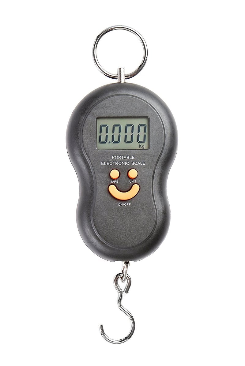 Tempo di saldi 40 kg digitális hordozható bőröndmérleg horoggyel