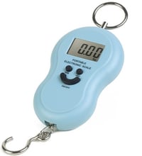 Tempo di saldi 40 kg digitális hordozható bőröndmérleg horoggyel 3