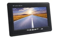 Monitor auto LCD Tempo di Saldi de 7 inchi cu telecomandă, 2 intrări AV, pentru supraveghere video 5