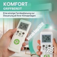 Univerzálne diaľkové ovládanie na klimatizáciu Tempo di Saldi K1038E s LCD displejom 2