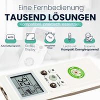 Univerzálne diaľkové ovládanie na klimatizáciu Tempo di Saldi K1038E s LCD displejom 4