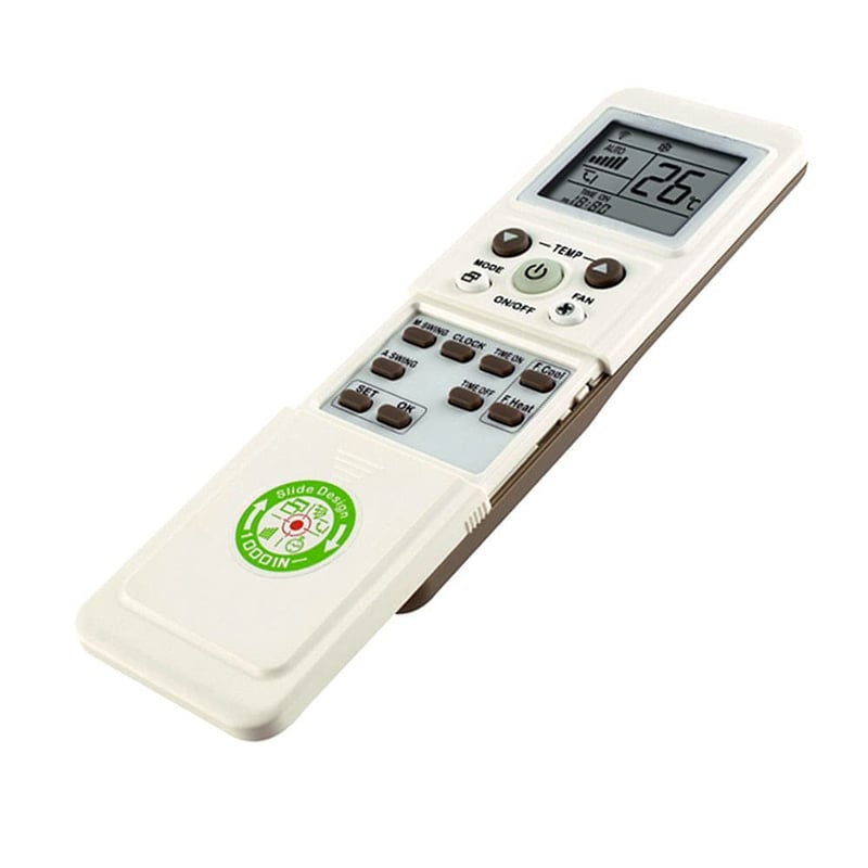Univerzálne diaľkové ovládanie na klimatizáciu Tempo di Saldi K1038E s LCD displejom