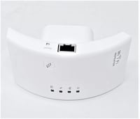 Tempo di Saldi Bezdrôtový N WiFi zosilňovač signálu s LAN sieťovým portom a funkciou WPS, WiFi extender na zvýšenie dosahu 5