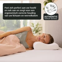 TEMPUR Original memóriahabos ergonomikus nyakpárna oldal- és hátfekvőkhöz S méret 4