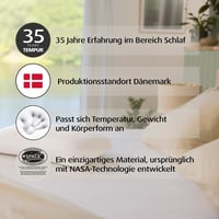 Ergonomický vankúš na podporu krčnej chrbtice TEMPUR Symphony pre ľudí spiacich na chrbte a na boku 5