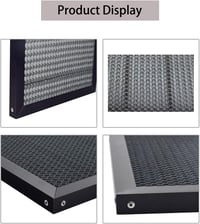 TEN-HIGH Méhsejt Lézervágó Asztal 500x300mm Alumínium Lemezzel 4