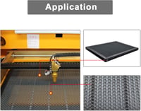 TEN-HIGH Méhsejt Lézervágó Asztal 500x300mm Alumínium Lemezzel 2