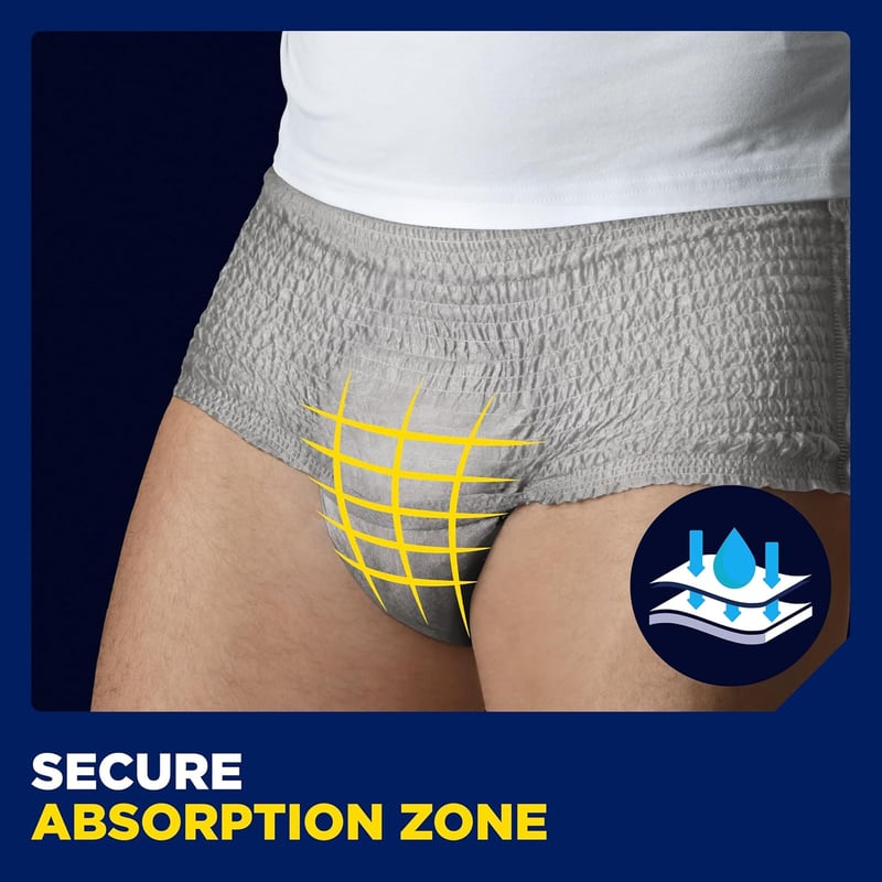 TENA Mens Active Fit nagy méretű inkontinencia nadrág
