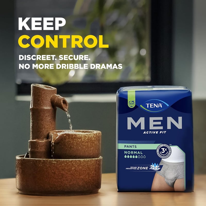 TENA Mens Active Fit nagy méretű inkontinencia nadrág