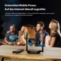 Mobilný WiFi router Tenda 4G03 Pro LTE na SIM kartu, 4G Cat4 150 Mbps, 2,4 GHz 300 Mbps 5