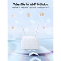 4G LTE Wi-Fi router Tenda 4G07 na SIM kartu, AC1200 Dual Band, biely 6