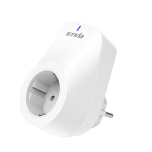 Tenda Beli SP3 pametna Wi-Fi utičnica 10A, pametni utikač s daljinskim upravljanjem putem aplikacije, kompatibilan s Alexa i Google Home, mjerač vremena, bez čvorišta, 1 kom