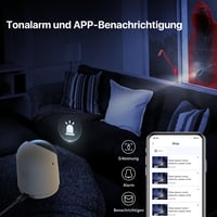 Tenda CP3 3MP Wi-Fi 6 vnútorná bezpečnostná kamera, otáčanie 355°, infračervené nočné videnie, detekcia pohybu, obojsmerný zvuk, podpora SD kariet 256 GB, 2 ks 5