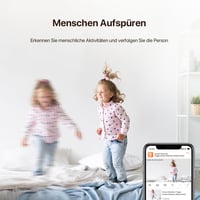 Tenda CP3 3MP Wi-Fi 6 vnútorná bezpečnostná kamera, otáčanie 355°, infračervené nočné videnie, detekcia pohybu, obojsmerný zvuk, podpora SD kariet 256 GB, 2 ks 6