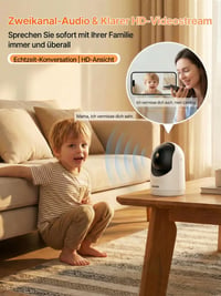 Interiérová bezpečnostná WiFi 6 kamera Tenda CP3 V3.0 2K 3MP s 360° rotáciou, AI detekciou osôb, obojsmerným zvukom a nočným videním 5