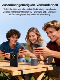 Prenosný WiFi 6 router Tenda MF6 4G LTE – 2100 mAh, Nano SIM, USB-C 9