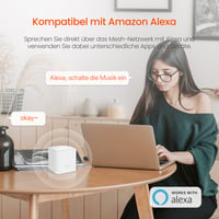 Prídavná jednotka Tenda Nova MW6 Mesh WiFi - 1 ks, AC1200, 2x gigabitový port 8