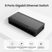 Tenda SG108 8 portos Gigabit switch, Plug & Play, ventilátor nélküli 2